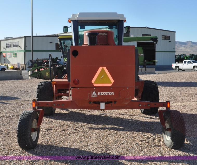 image for item F2280 1996 Hesston 8500 self-propelled swather