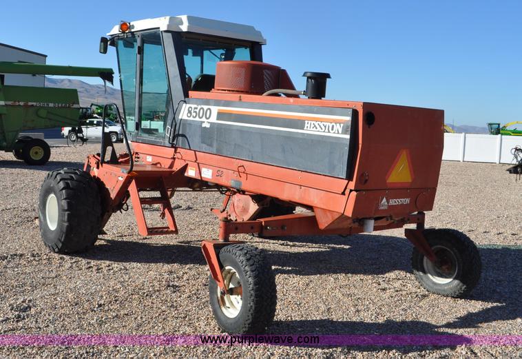 image for item F2280 1996 Hesston 8500 self-propelled swather