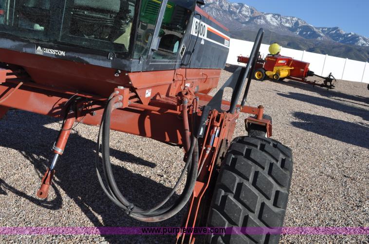 image for item F2280 1996 Hesston 8500 self-propelled swather