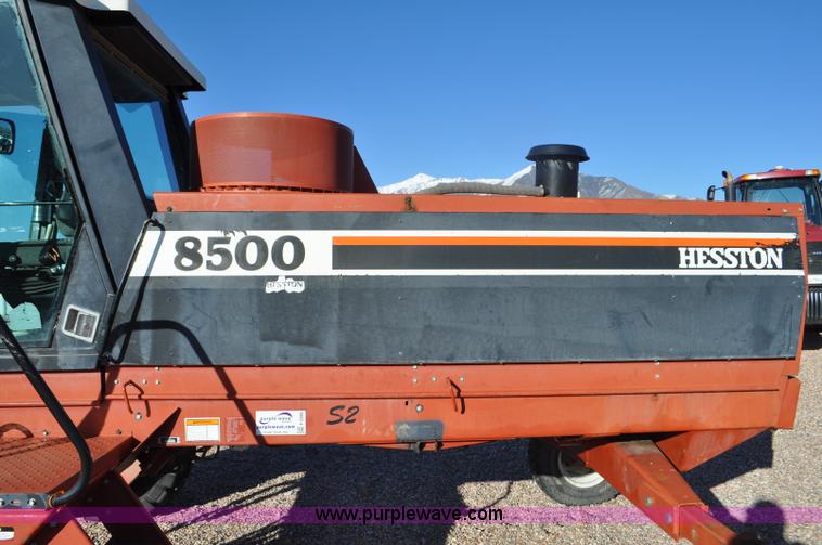 image for item F2280 1996 Hesston 8500 self-propelled swather
