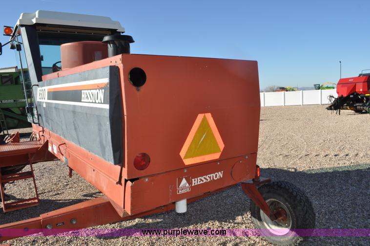 image for item F2280 1996 Hesston 8500 self-propelled swather