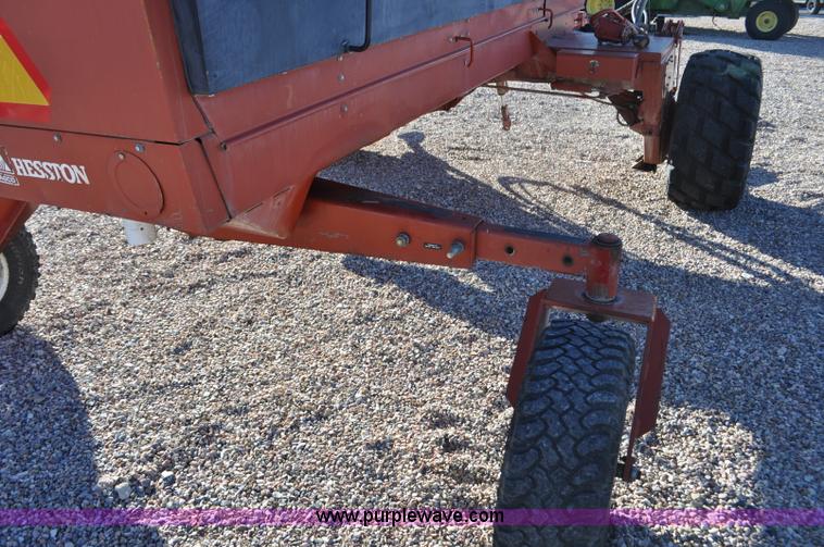 image for item F2280 1996 Hesston 8500 self-propelled swather