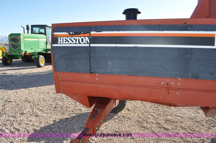 image for item F2280 1996 Hesston 8500 self-propelled swather