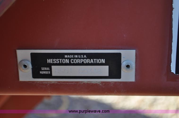 image for item F2280 1996 Hesston 8500 self-propelled swather