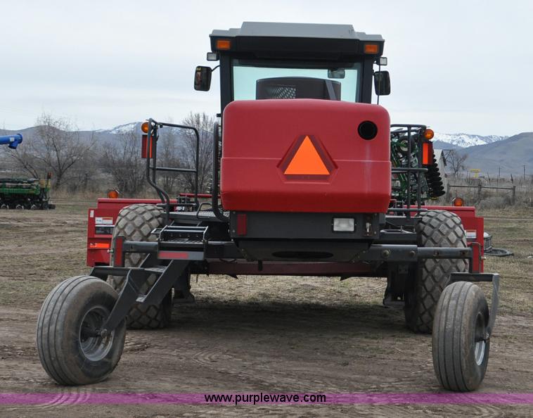 image for item F2281 2007 Massey Ferguson Hesston 9635 self-propelled windrower
