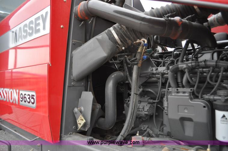 image for item F2281 2007 Massey Ferguson Hesston 9635 self-propelled windrower