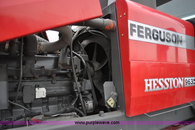 image for item F2281 2007 Massey Ferguson Hesston 9635 self-propelled windrower