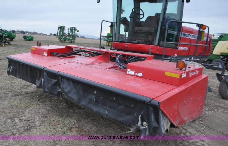 image for item F2281 2007 Massey Ferguson Hesston 9635 self-propelled windrower