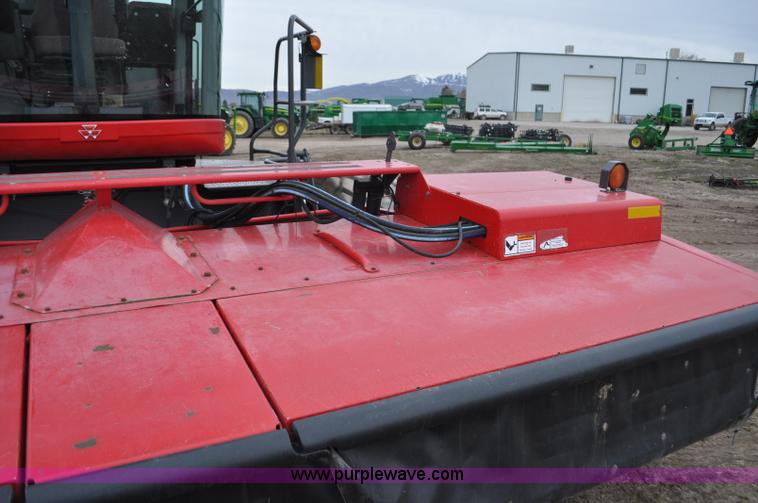 image for item F2281 2007 Massey Ferguson Hesston 9635 self-propelled windrower