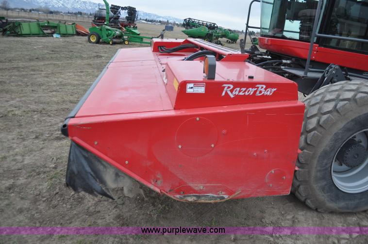 image for item F2281 2007 Massey Ferguson Hesston 9635 self-propelled windrower
