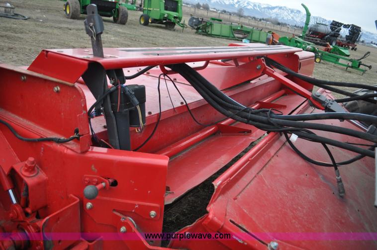 image for item F2281 2007 Massey Ferguson Hesston 9635 self-propelled windrower