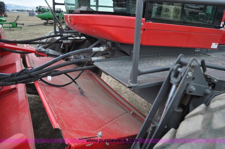 image for item F2281 2007 Massey Ferguson Hesston 9635 self-propelled windrower