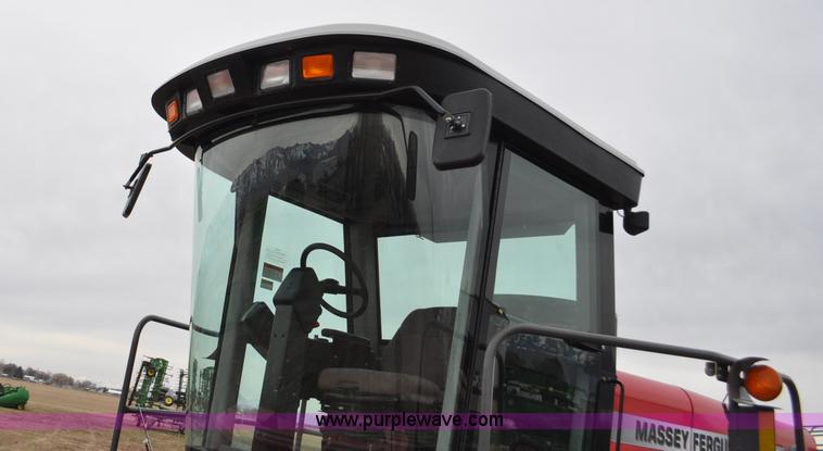 image for item F2281 2007 Massey Ferguson Hesston 9635 self-propelled windrower