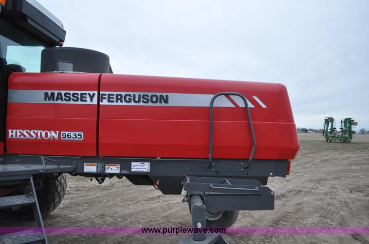 image for item F2281 2007 Massey Ferguson Hesston 9635 self-propelled windrower