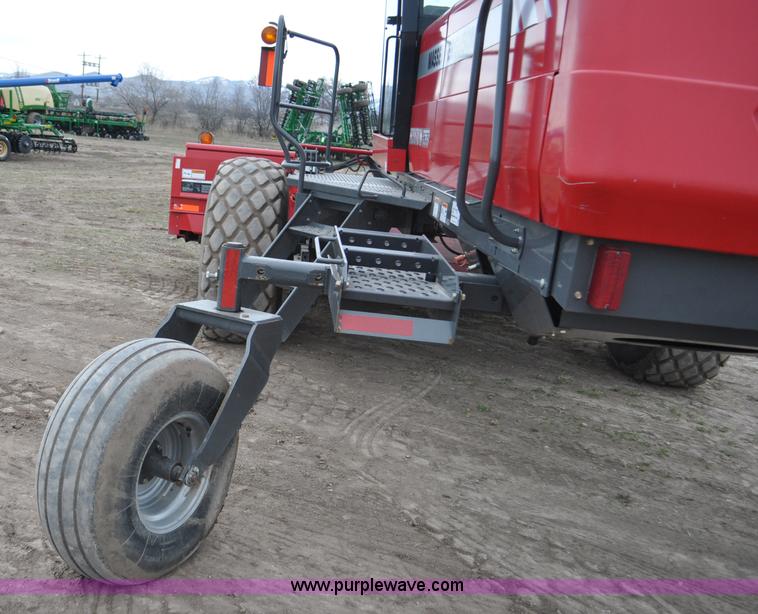 image for item F2281 2007 Massey Ferguson Hesston 9635 self-propelled windrower