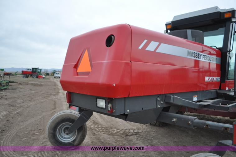 image for item F2281 2007 Massey Ferguson Hesston 9635 self-propelled windrower