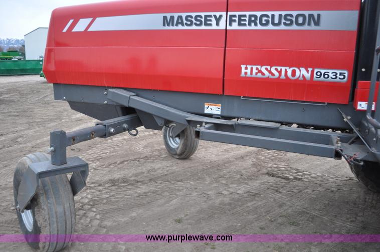 image for item F2281 2007 Massey Ferguson Hesston 9635 self-propelled windrower