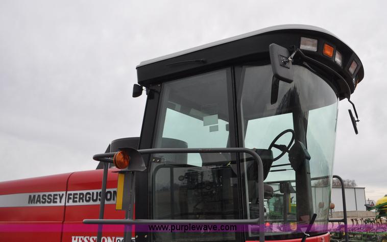 image for item F2281 2007 Massey Ferguson Hesston 9635 self-propelled windrower