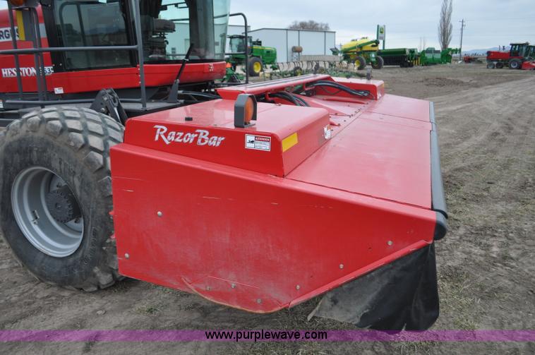 image for item F2281 2007 Massey Ferguson Hesston 9635 self-propelled windrower