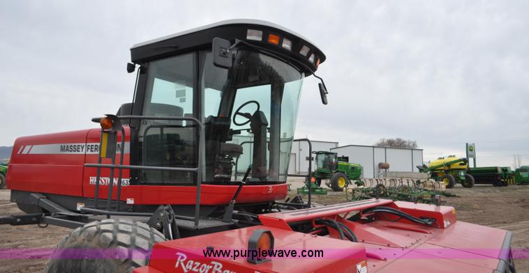image for item F2281 2007 Massey Ferguson Hesston 9635 self-propelled windrower