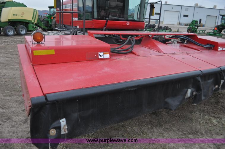 image for item F2281 2007 Massey Ferguson Hesston 9635 self-propelled windrower