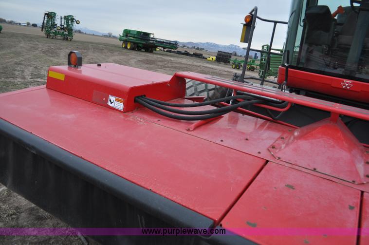 image for item F2281 2007 Massey Ferguson Hesston 9635 self-propelled windrower