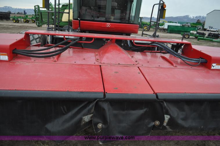 image for item F2281 2007 Massey Ferguson Hesston 9635 self-propelled windrower