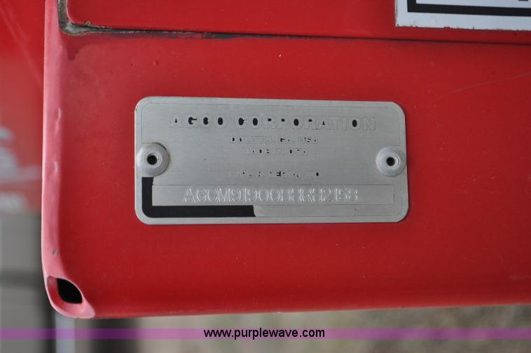 image for item F2281 2007 Massey Ferguson Hesston 9635 self-propelled windrower