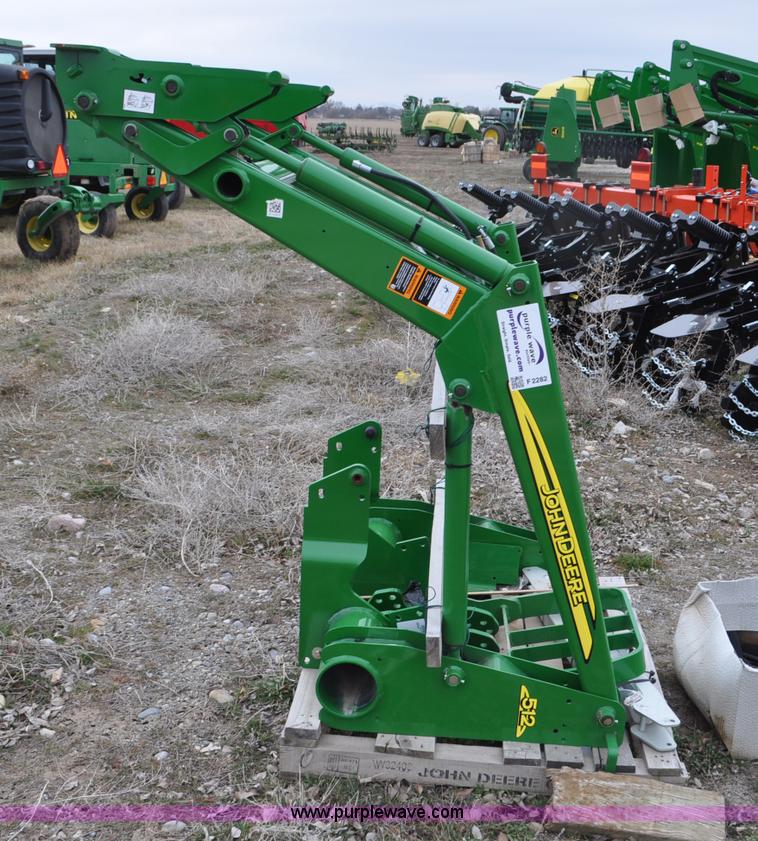 image for item F2282 John Deere 512 tractor loader