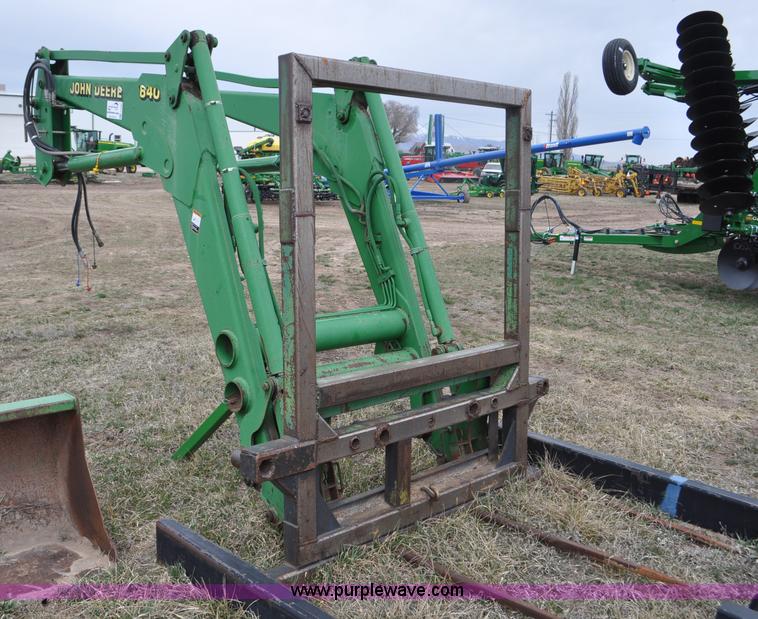 image for item F2283 John Deere 840 tractor loader