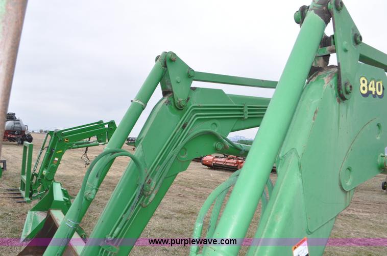 image for item F2283 John Deere 840 tractor loader