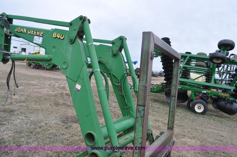 image for item F2283 John Deere 840 tractor loader