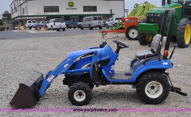 image for item F2291 2005 New Holland TZ25DA MFWD tractor