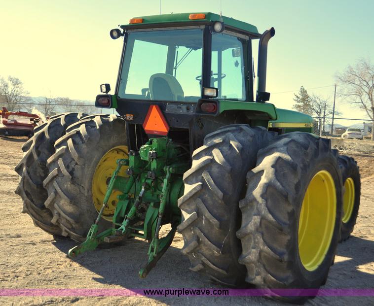 image for item F2293 1993 John Deere 4960 MFWD tractor