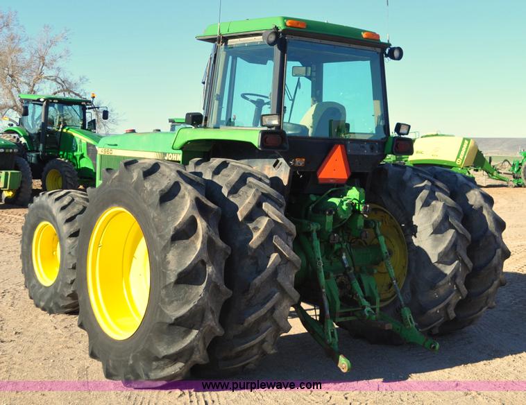 image for item F2293 1993 John Deere 4960 MFWD tractor