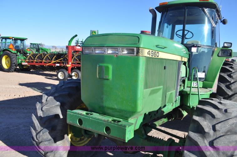 image for item F2293 1993 John Deere 4960 MFWD tractor