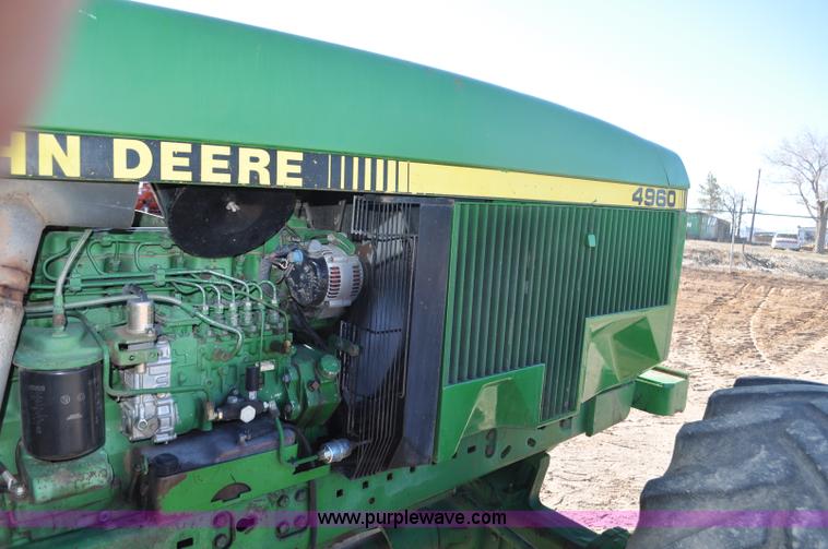image for item F2293 1993 John Deere 4960 MFWD tractor