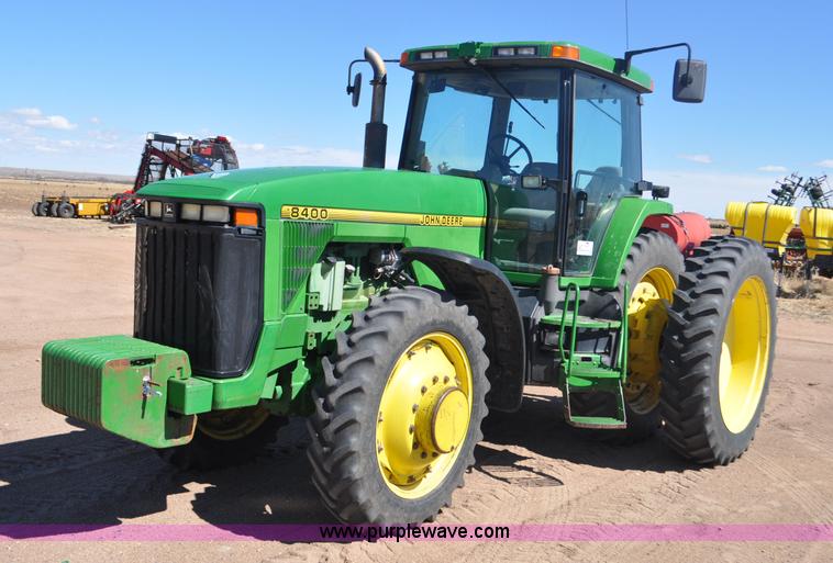 image for item F2300 1995 John Deere 8400 MFWD tractor