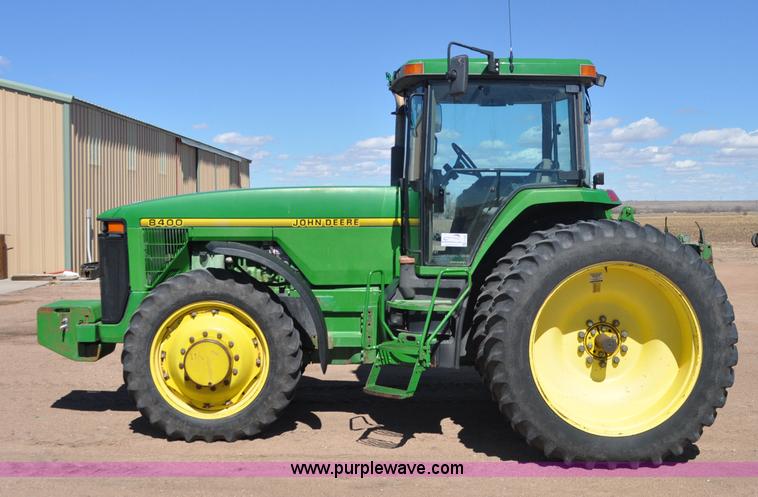 image for item F2300 1995 John Deere 8400 MFWD tractor