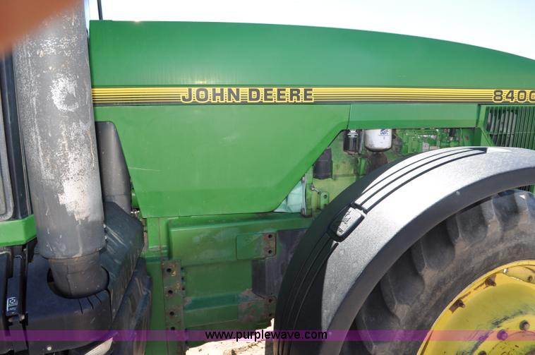 image for item F2300 1995 John Deere 8400 MFWD tractor