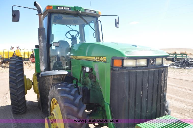image for item F2300 1995 John Deere 8400 MFWD tractor