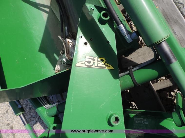 image for item F2339 2011 John Deere 512 tractor loader