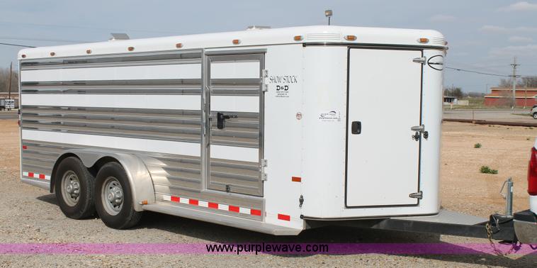 image for item H1577 2013 Sundowner Show livestock trailer