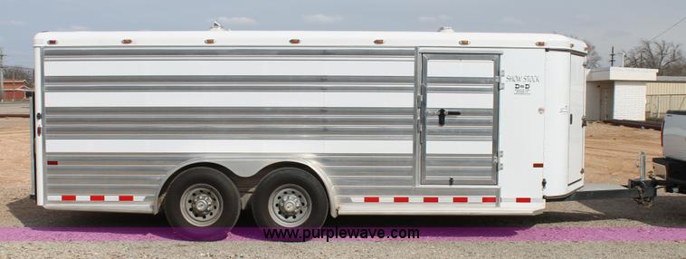image for item H1577 2013 Sundowner Show livestock trailer