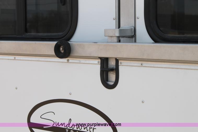 image for item H1577 2013 Sundowner Show livestock trailer