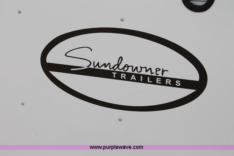 image for item H1577 2013 Sundowner Show livestock trailer