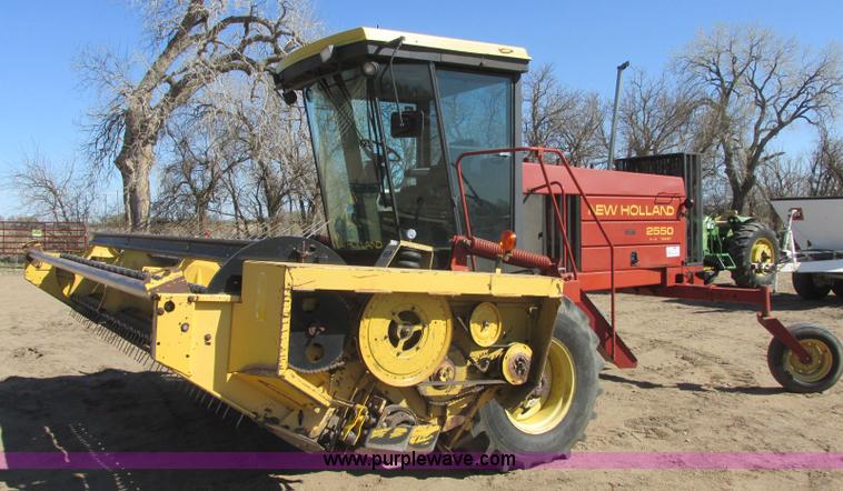 image for item H8676 New Holland 2550 Speed Rower self-propelled swather