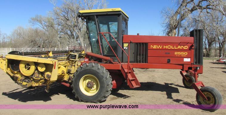 image for item H8676 New Holland 2550 Speed Rower self-propelled swather