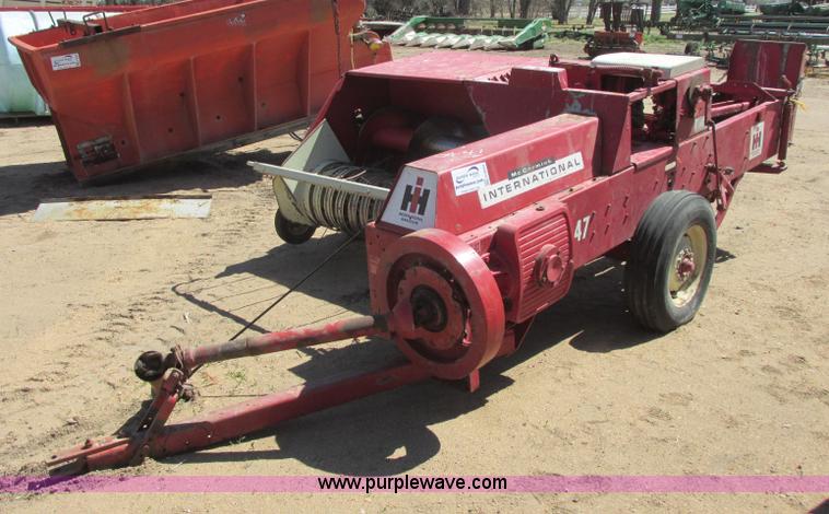 image for item H8694 International 47 square baler