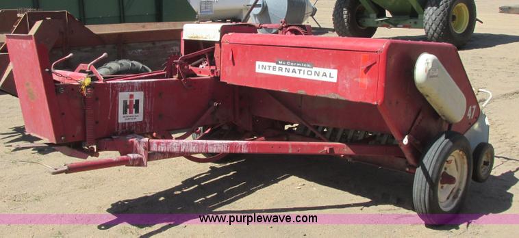 image for item H8694 International 47 square baler